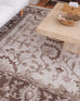 Elsa Cream and Brown Traditional Rug *NO RETURNS UNLESS FAULTY