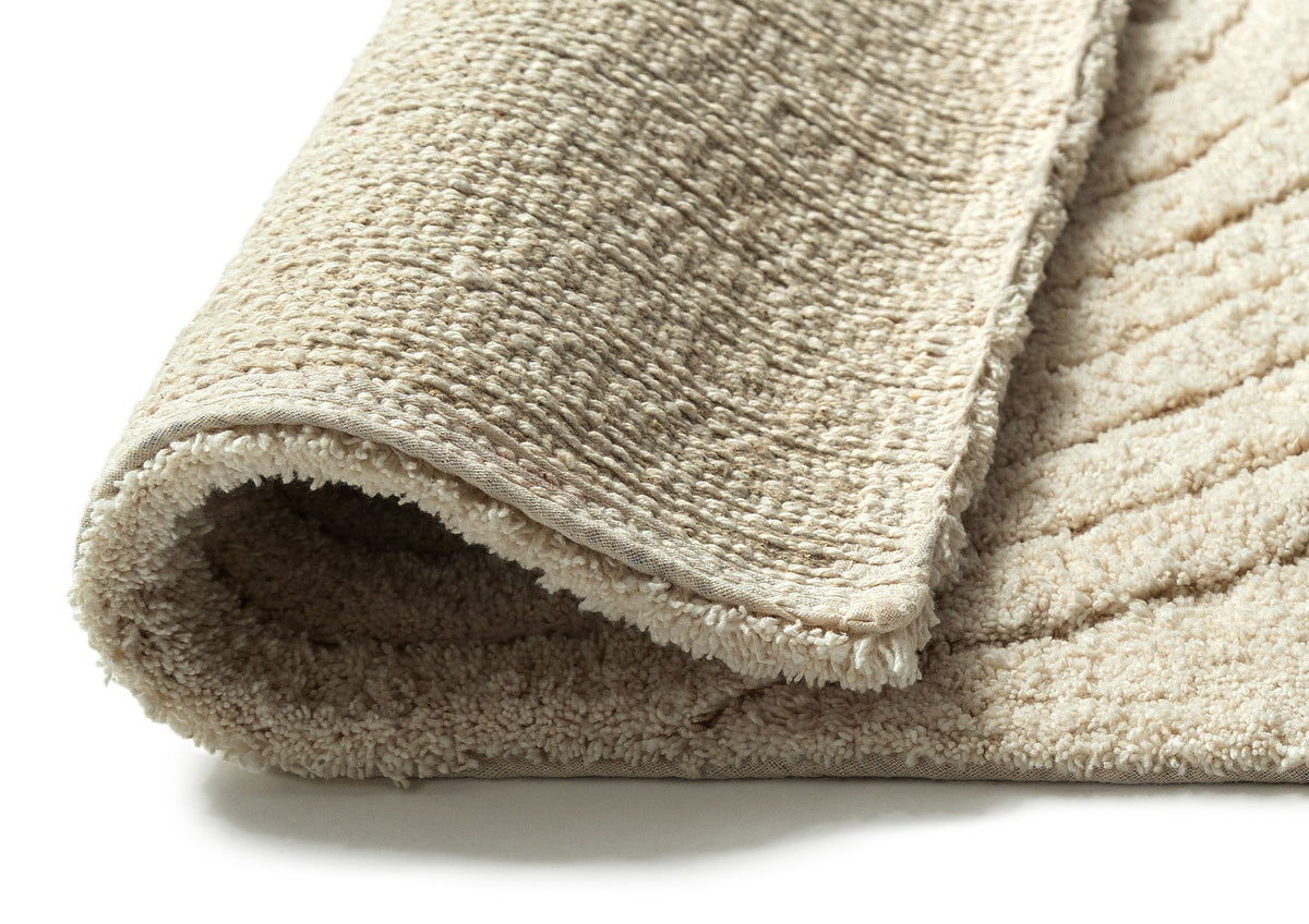 Elysia Coconut Milk Half Arch Cotton Bath Mat