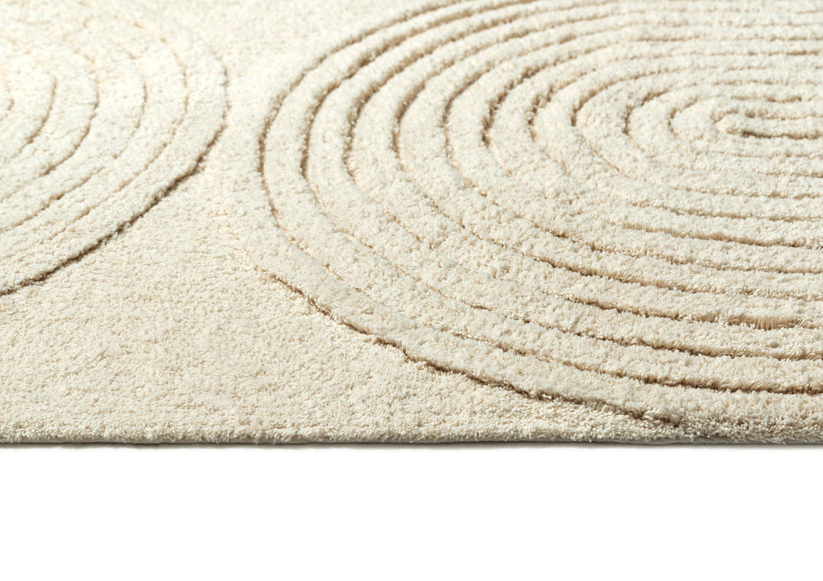 Elysia Coconut Milk Half Arch Cotton Bath Mat