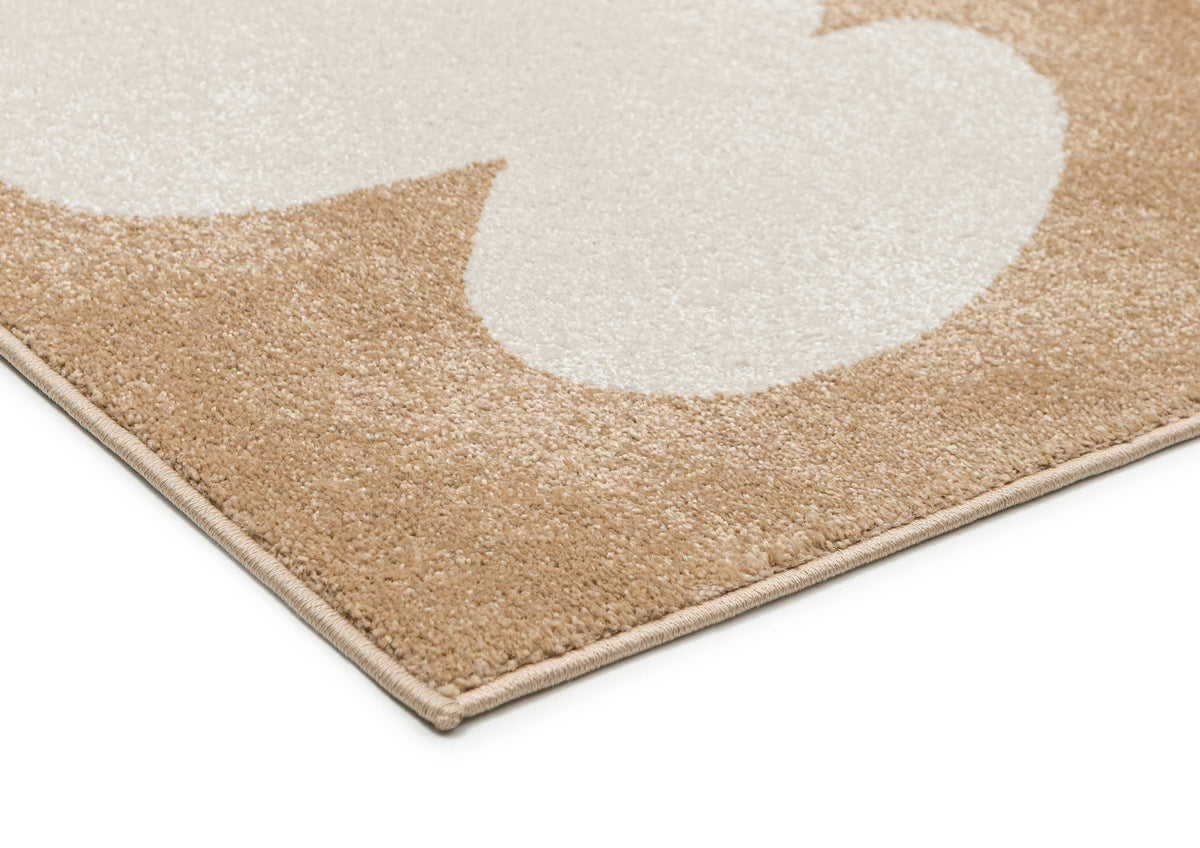 Emanuella Brown Organic Shapes Rug