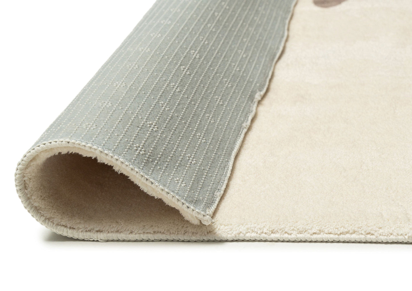 Esilda Brown Abstract Washable Rug