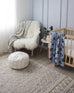 Esme Grey Wool and Hemp Rug *NO RETURNS UNLESS FAULTY