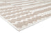 Faina Beige and Ivory Abstract Indoor Outdoor Rug *NO RETURNS UNLESS FAULTY