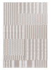 Faina Beige and Ivory Abstract Indoor Outdoor Rug *NO RETURNS UNLESS FAULTY