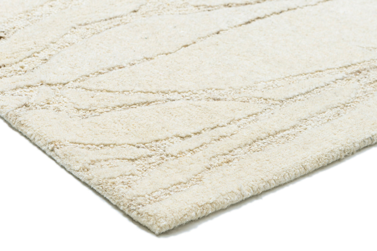 Felicity White Marble Wool Rug