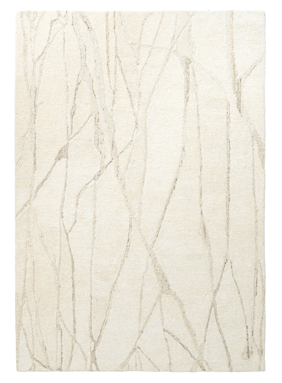 Felicity White Marble Wool Rug
