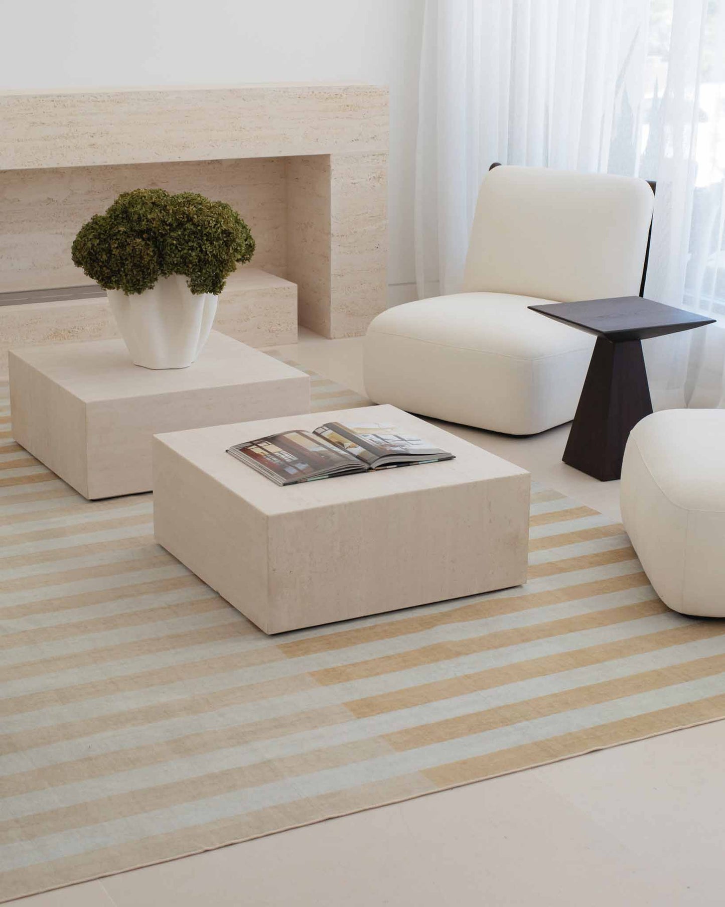Ferina Beige Washable Rug
