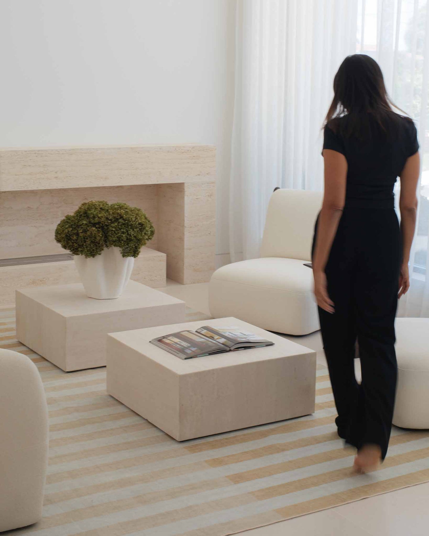 Ferina Beige Washable Rug