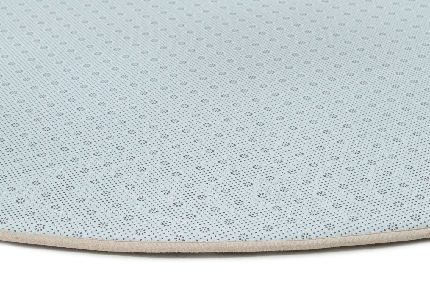 Fifi Cream Plush Rollie Pollie Round Playmat