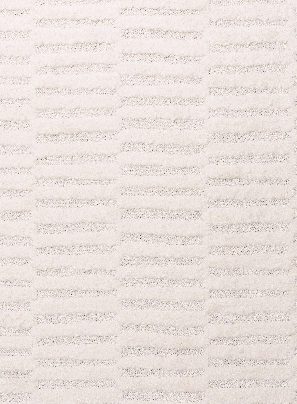 Filippa Ivory Cream Modern Textured Rug