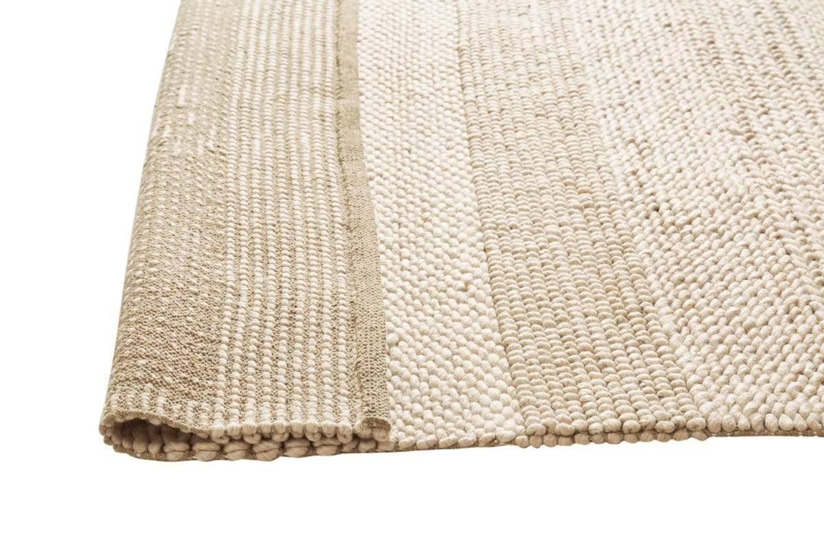 Fleur Ivory Braided and Looped Rug