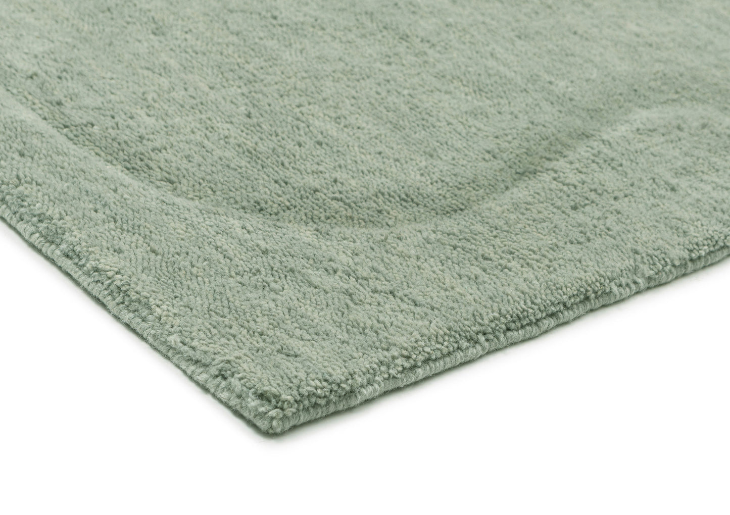 Florenz Sage Wiggle Border Wool Rug