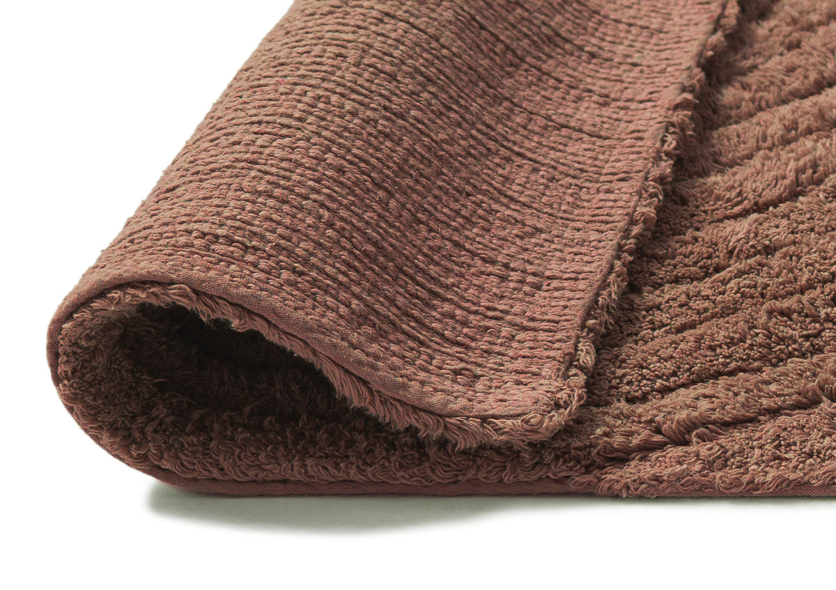 Francia Caramel Half Arch Cotton Bath Mat