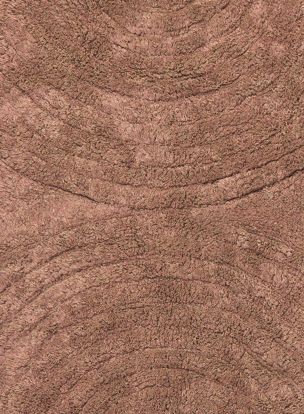 Francia Caramel Half Arch Cotton Bath Mat