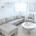 Freya Silver Braided Wool Rug *NO RETURNS UNLESS FAULTY