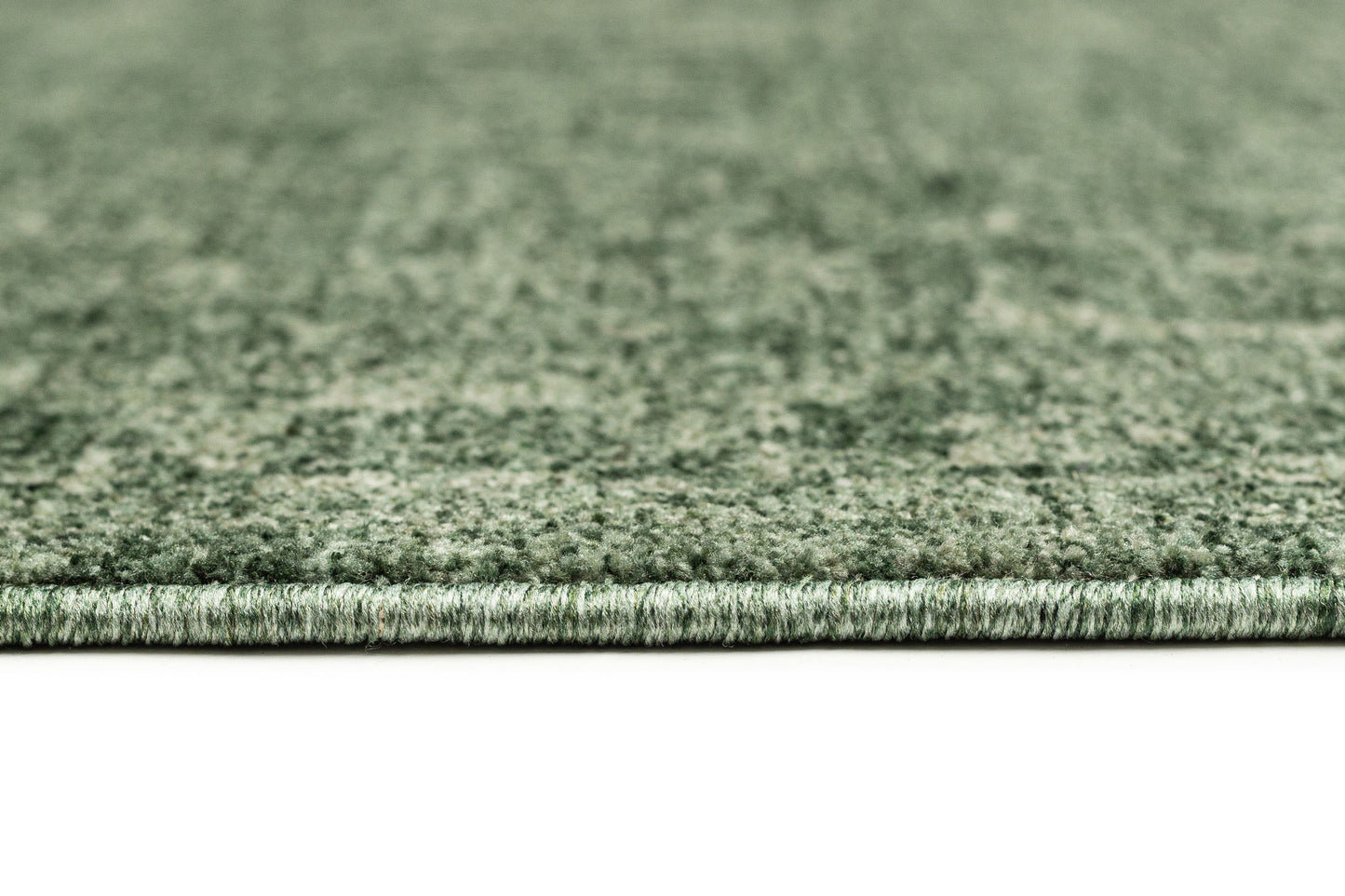 Gaia Tonal Green Runner Rug