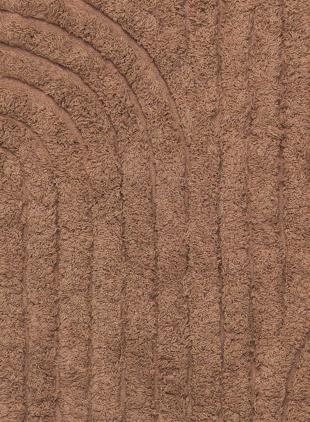 Garnet Caramel Arch Cotton Bath Mat