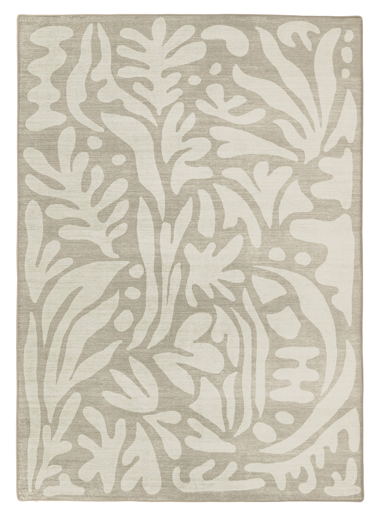 Gerda Green Grey Leaves Rollie Pollie Playmat