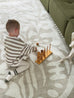 Gerda Green Grey Leaves Rollie Pollie Playmat