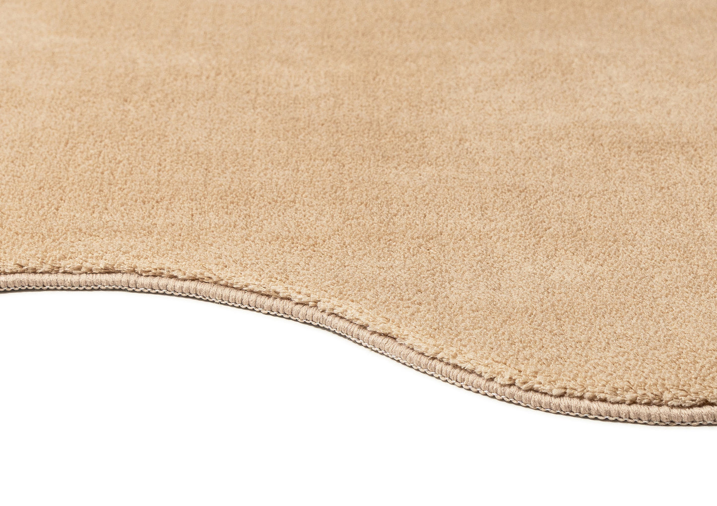 Gerri Brown Scallop Washable Rug