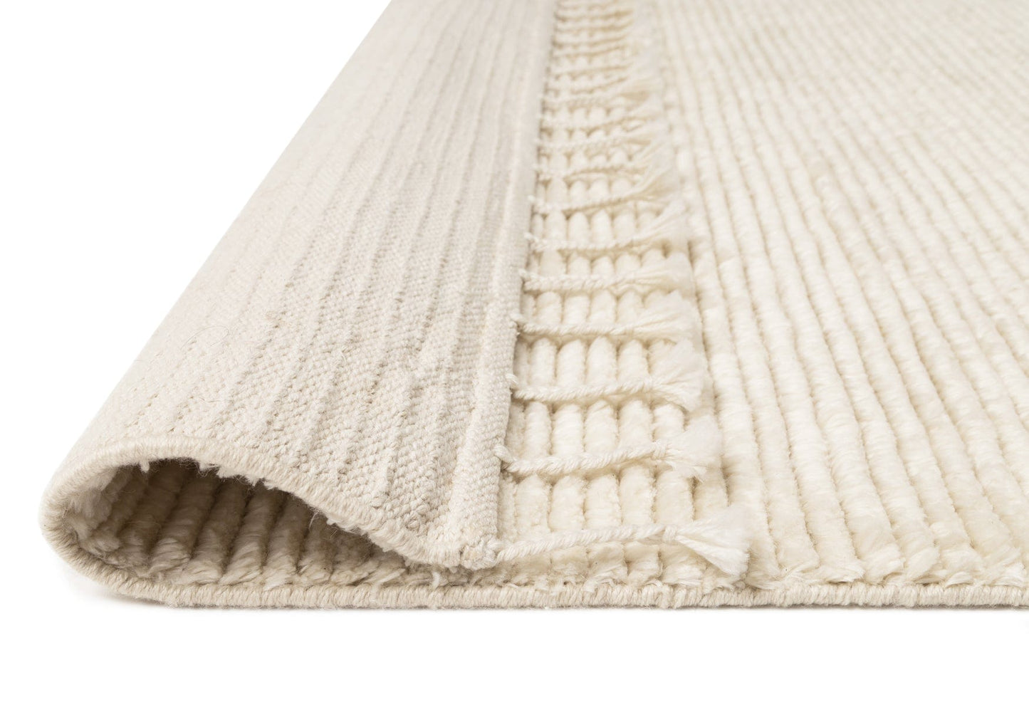 Ginta Luxe Ivory P.E.T Cut Pile Rug