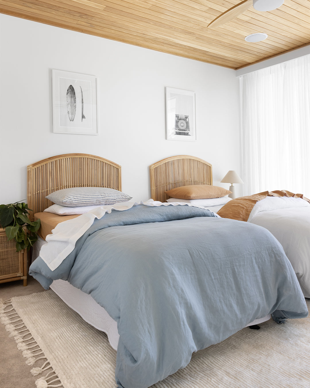 Ginta Luxe Ivory P.E.T Cut Pile Rug