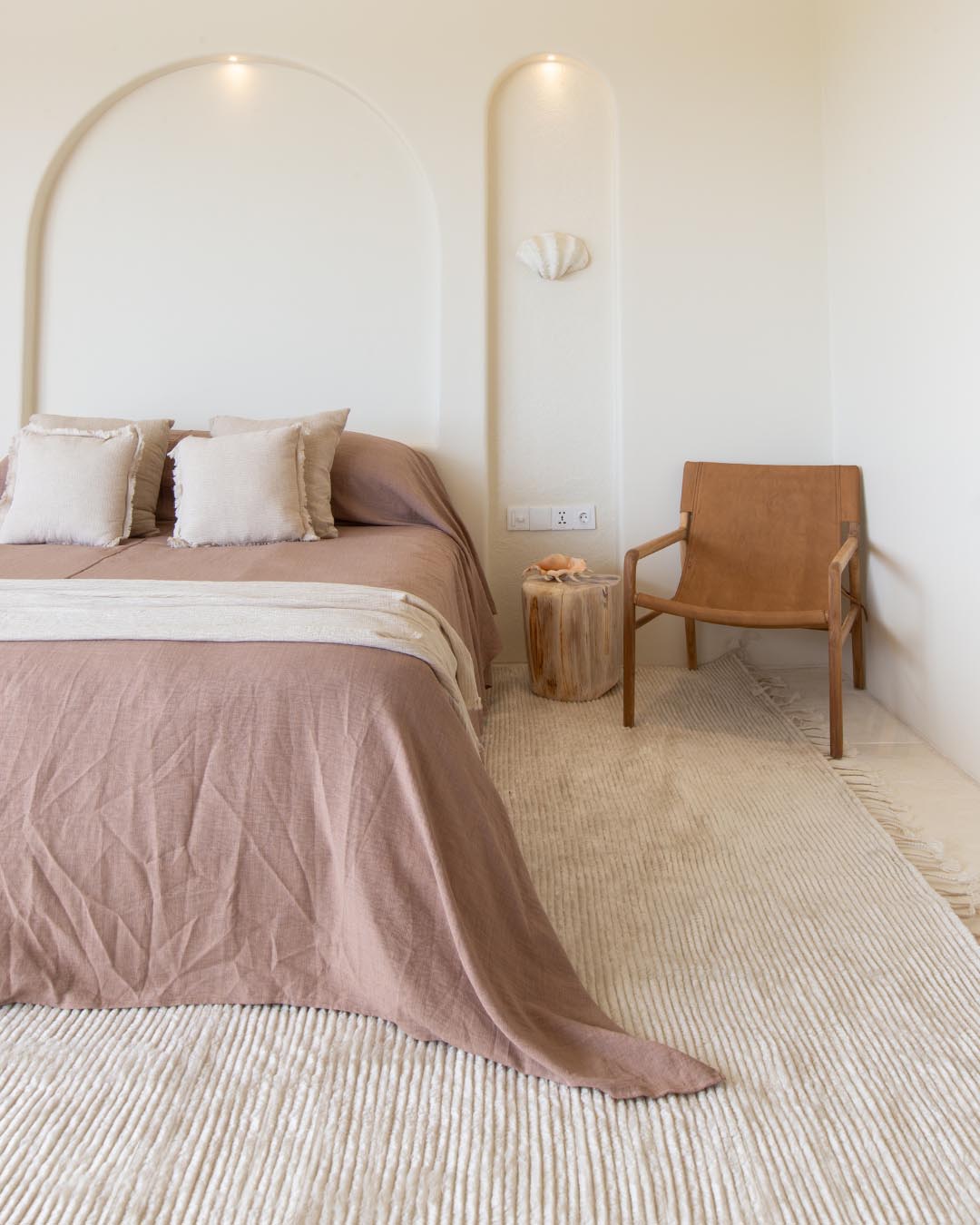 Ginta Luxe Ivory P.E.T Cut Pile Rug