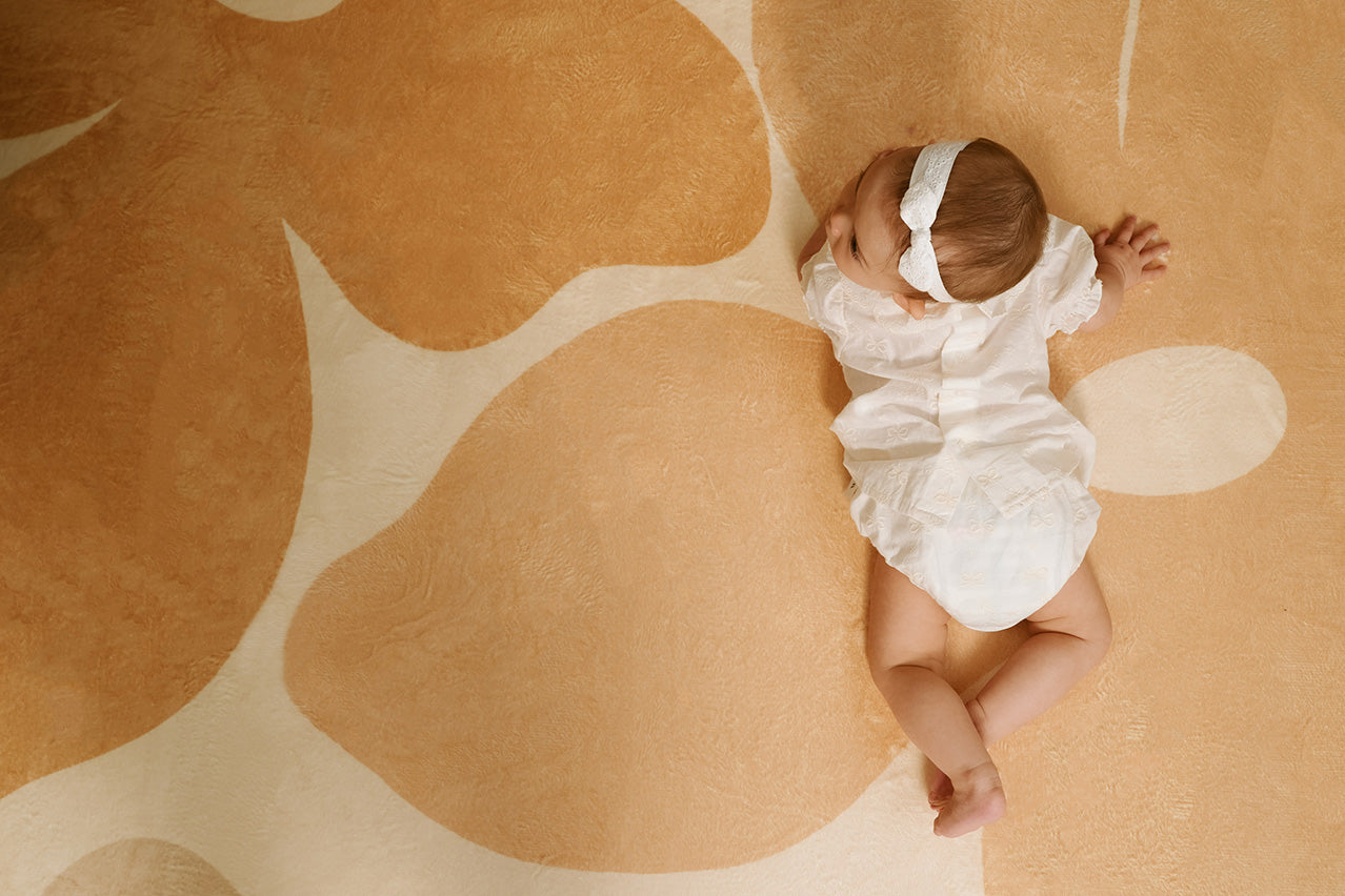 Gwen Yellow Flowers Rollie Pollie Playmat