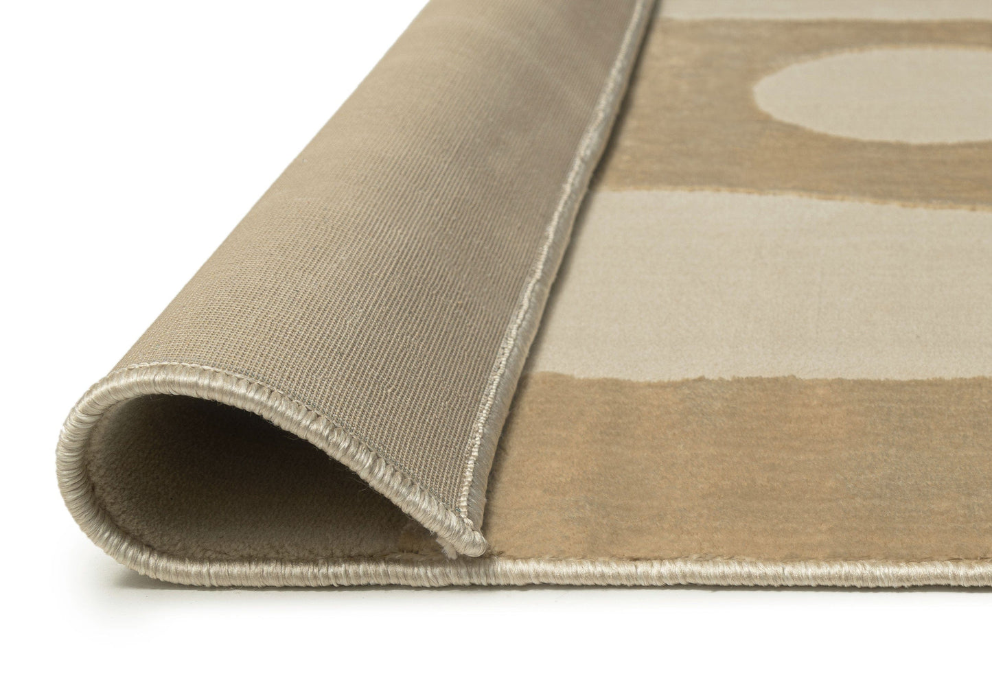 Hadessa Textured Geometric Neutral Rug