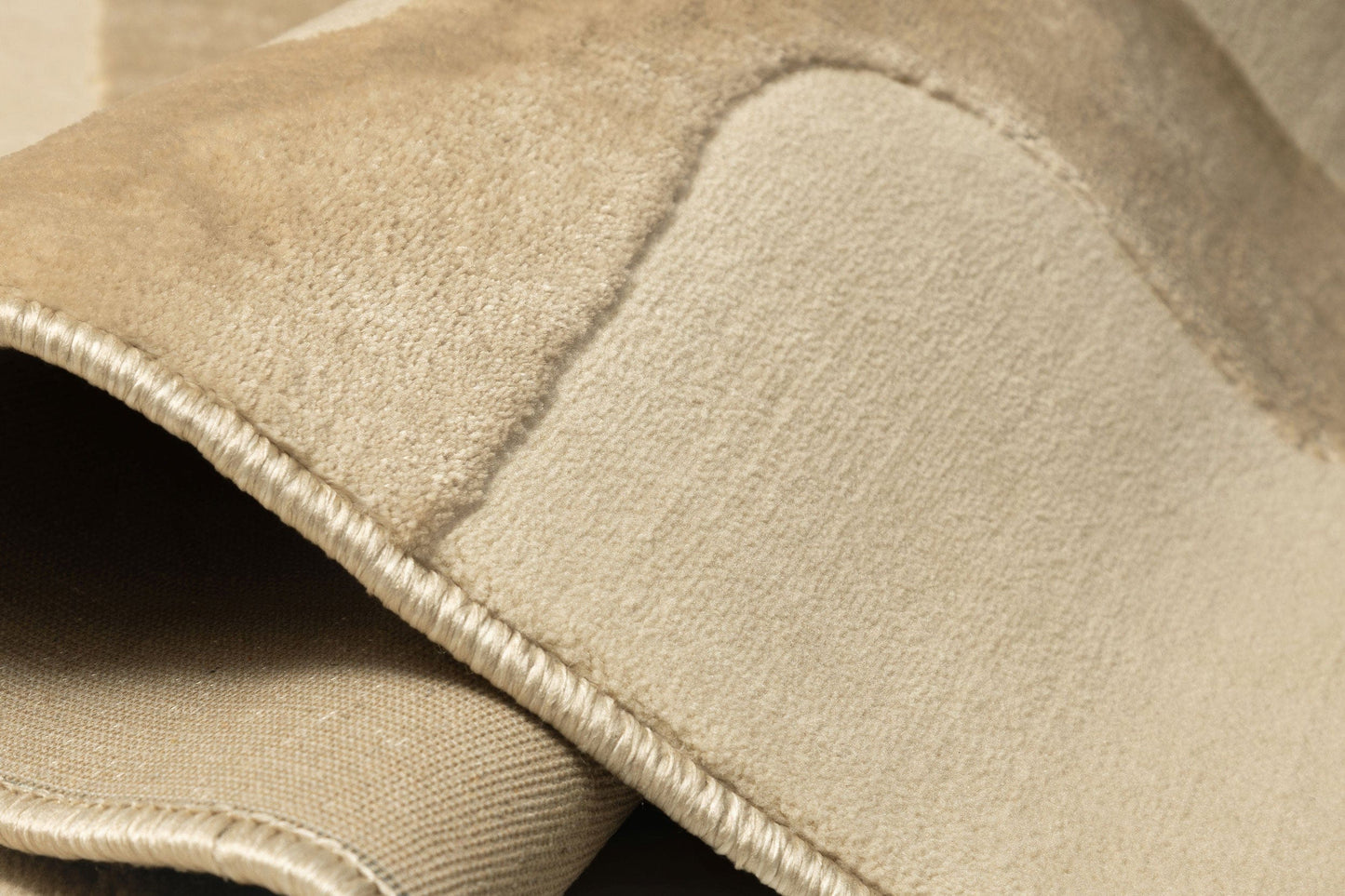 Hadessa Textured Geometric Neutral Rug