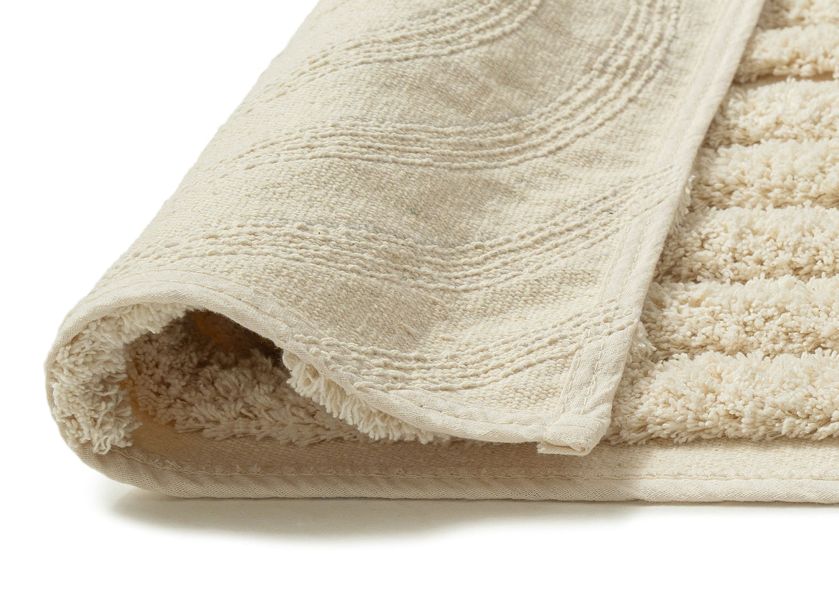 Hadley Coconut Milk Arch Cotton Bath Mat