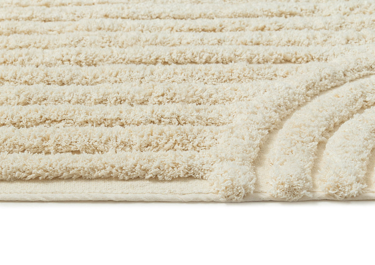 Hadley Coconut Milk Arch Cotton Bath Mat