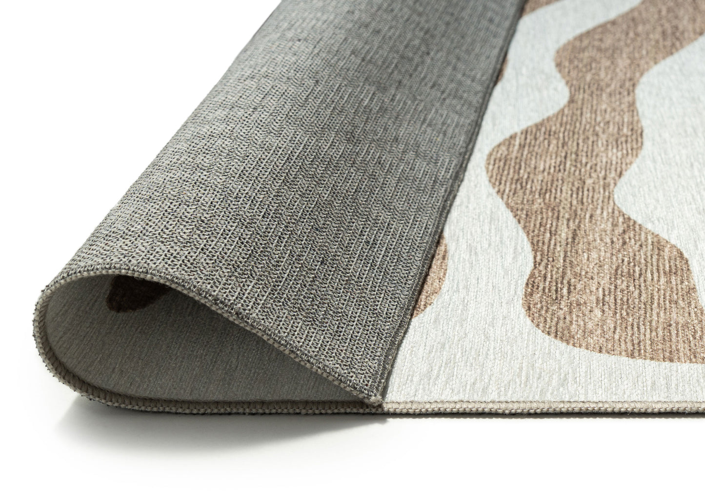 Hanako Beige Cream Indoor Outdoor Washable Rug