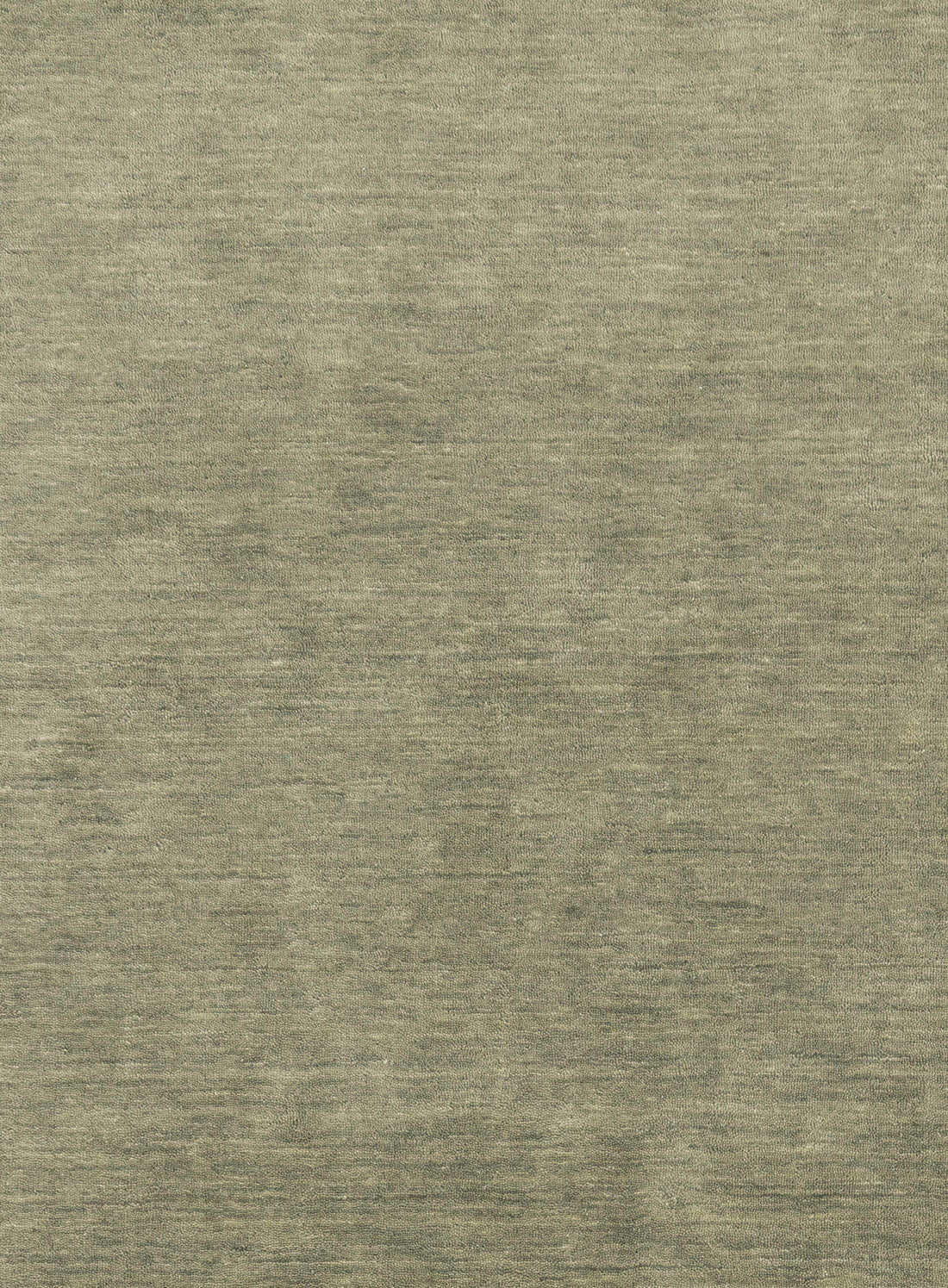 Harris Olive Green Solid Pile Wool Rug