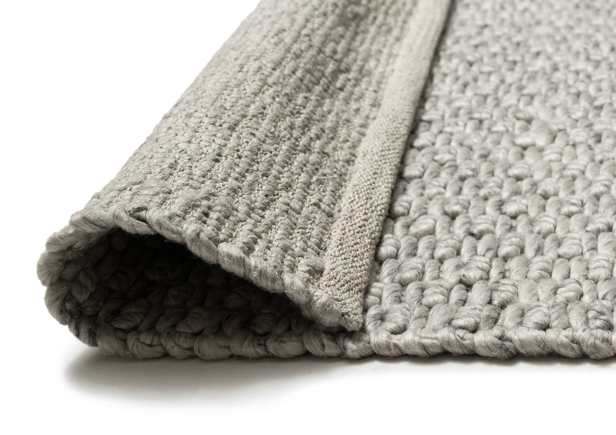 Heather Grey Chunky Wool Rug – Miss Amara (AU)