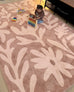 Hira Pink Beige Shapes Rollie Pollie Playmat