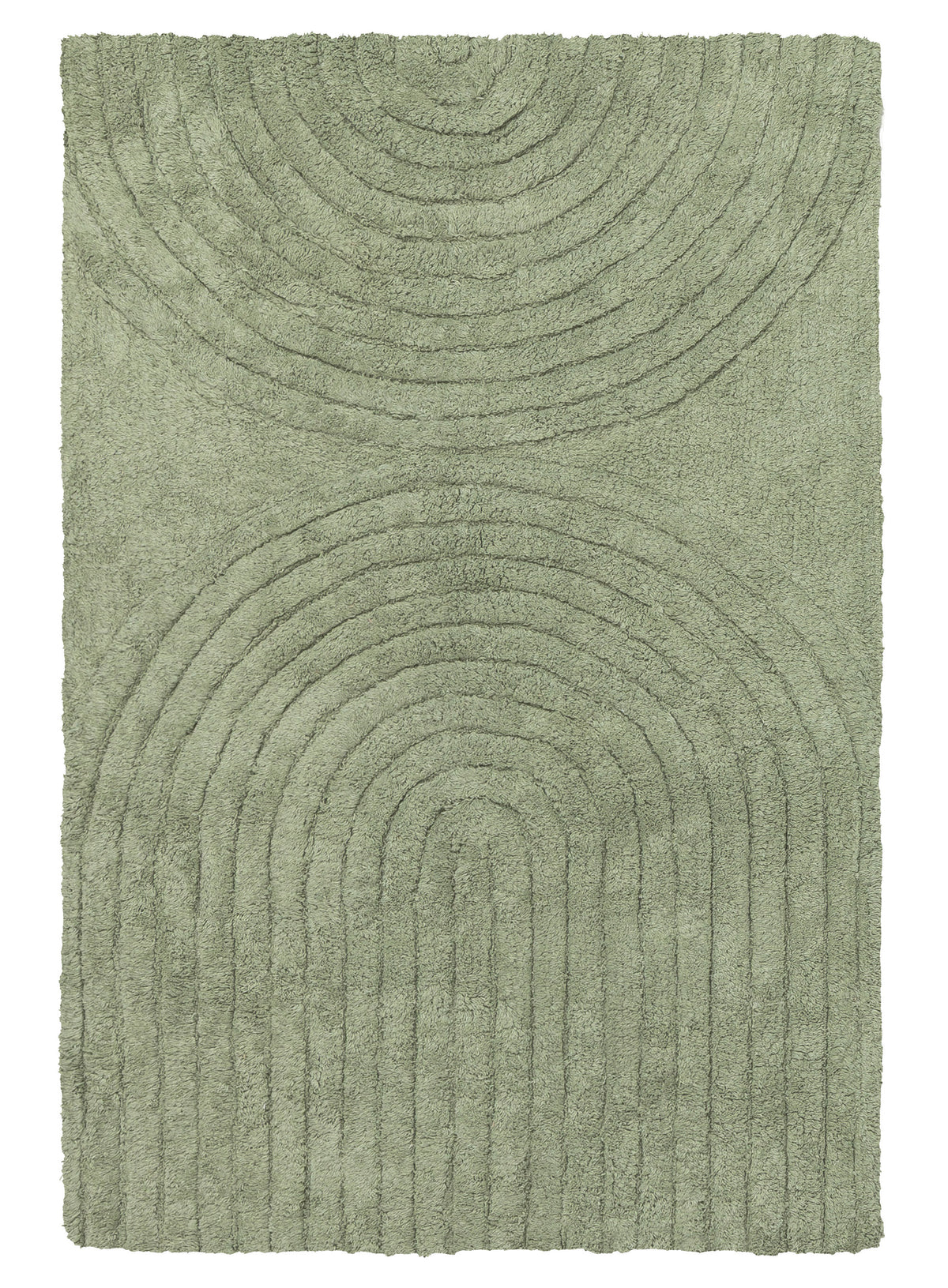 Hollis Green Half Arch Cotton Bath Mat