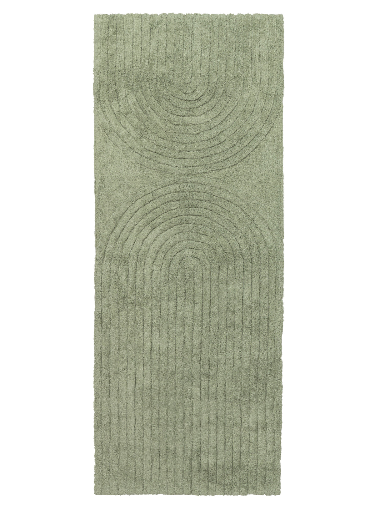 Hollis Green Half Arch Cotton Bath Mat