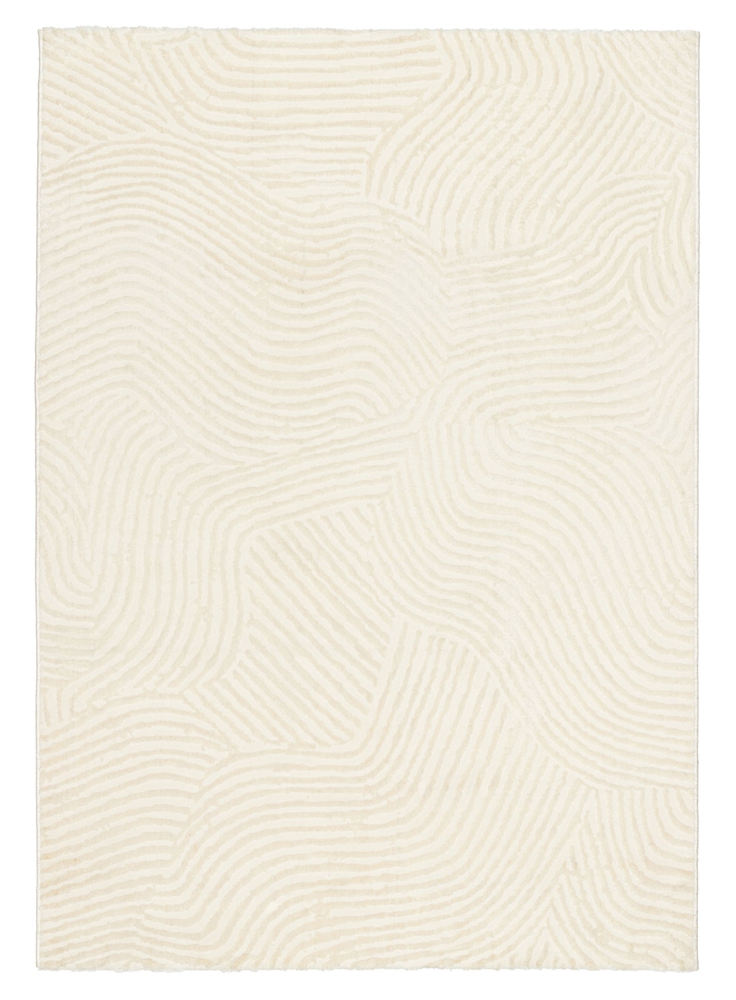 Idina Neutral Abstract Rug