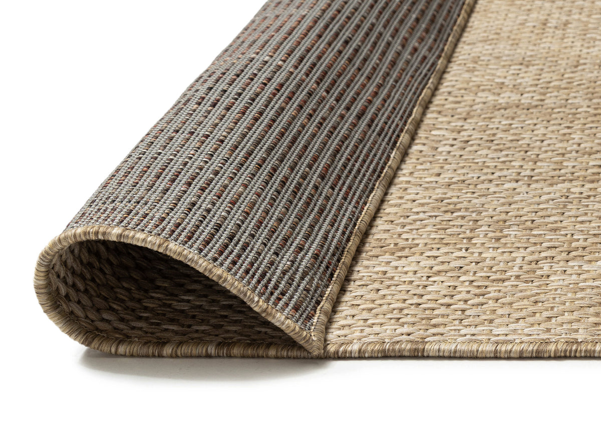 Sandy Texture Rug Ilya Sandy Beige Woven Indoor Outdoor Rug