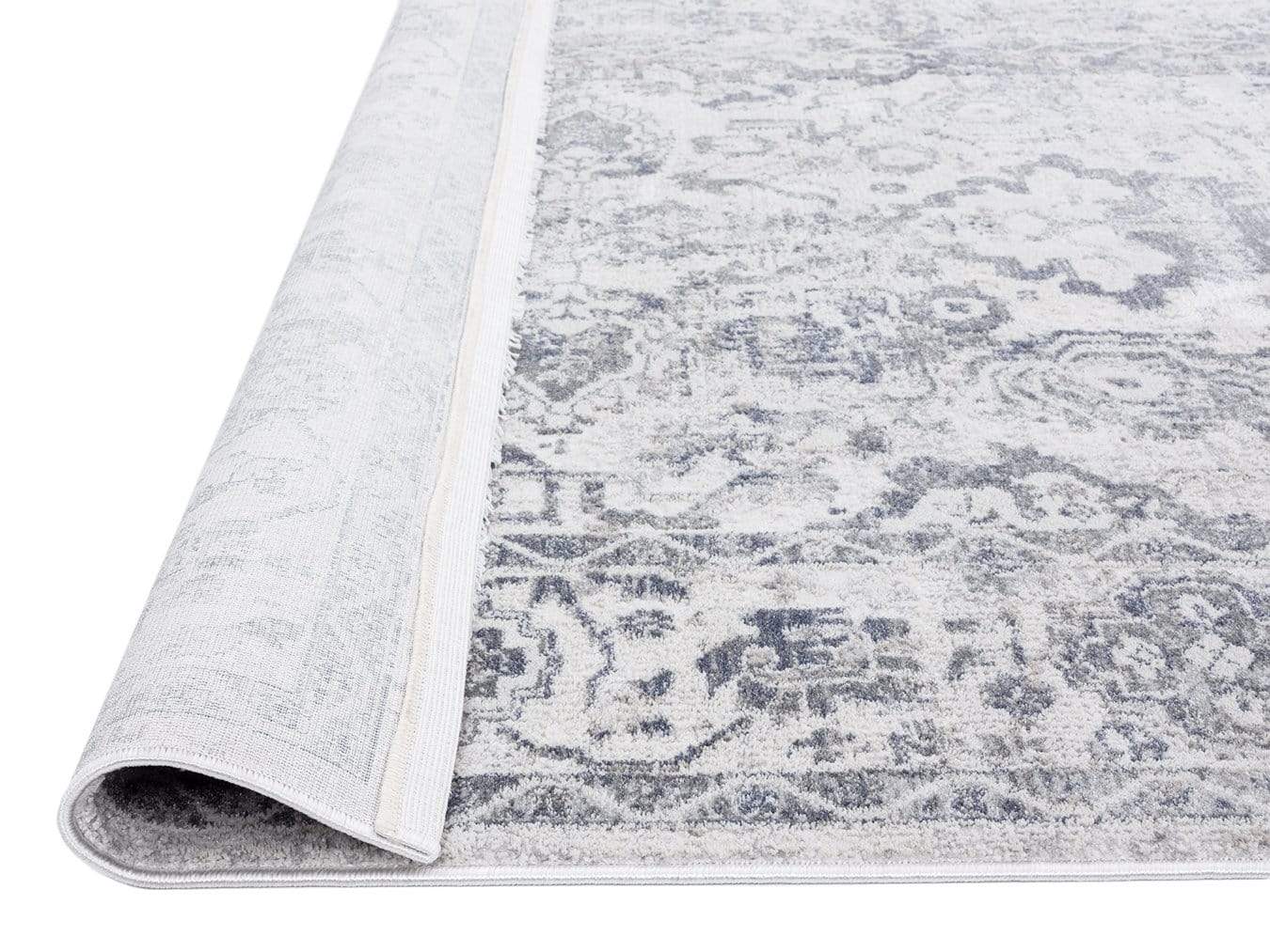 Iman Blue and Grey Transitional Rug