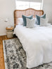 Iman Blue and Grey Transitional Rug *NO RETURNS UNLESS FAULTY