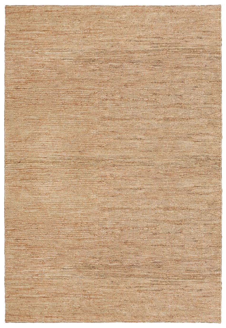 Raven Natural Tan Braided Jute Rug