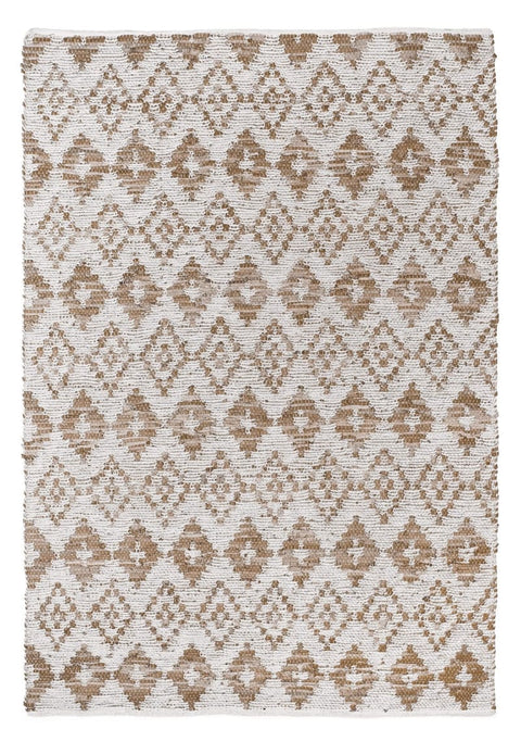 Inga Beige and Cream Tribal Rug *NO RETURNS UNLESS FAULTY