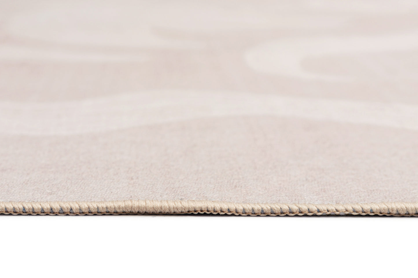 Irene Beige Botanical Washable Rug