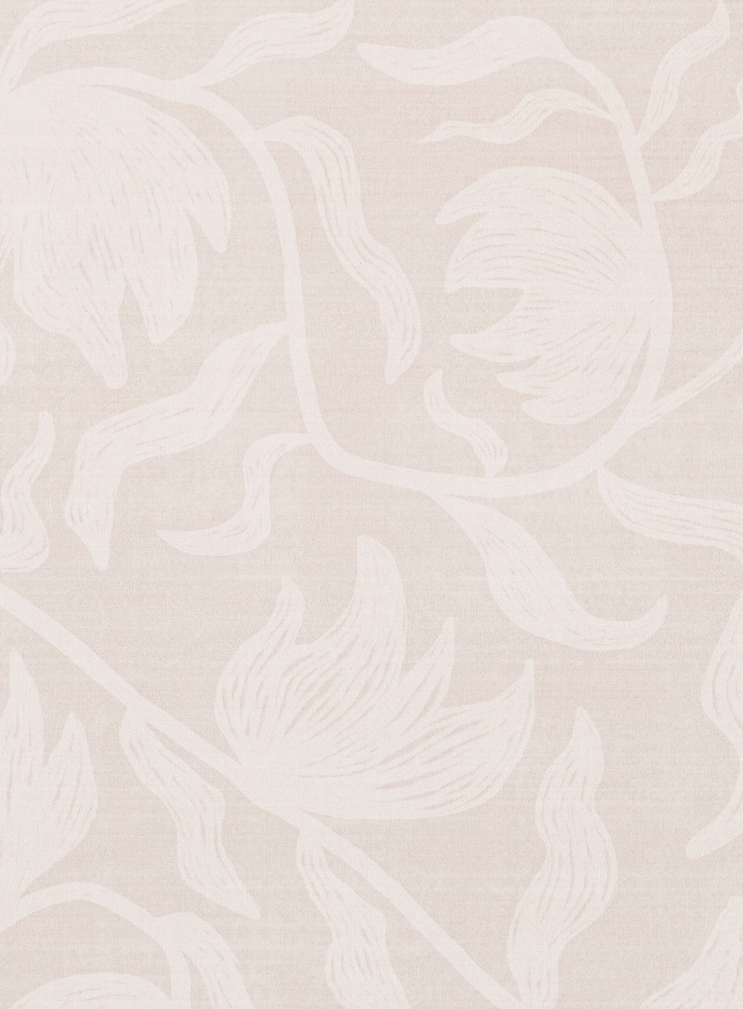 Irene Beige Botanical Washable Rug