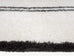 Irina Ivory And Charcoal Grey Shag Rug *NO RETURNS UNLESS FAULTY