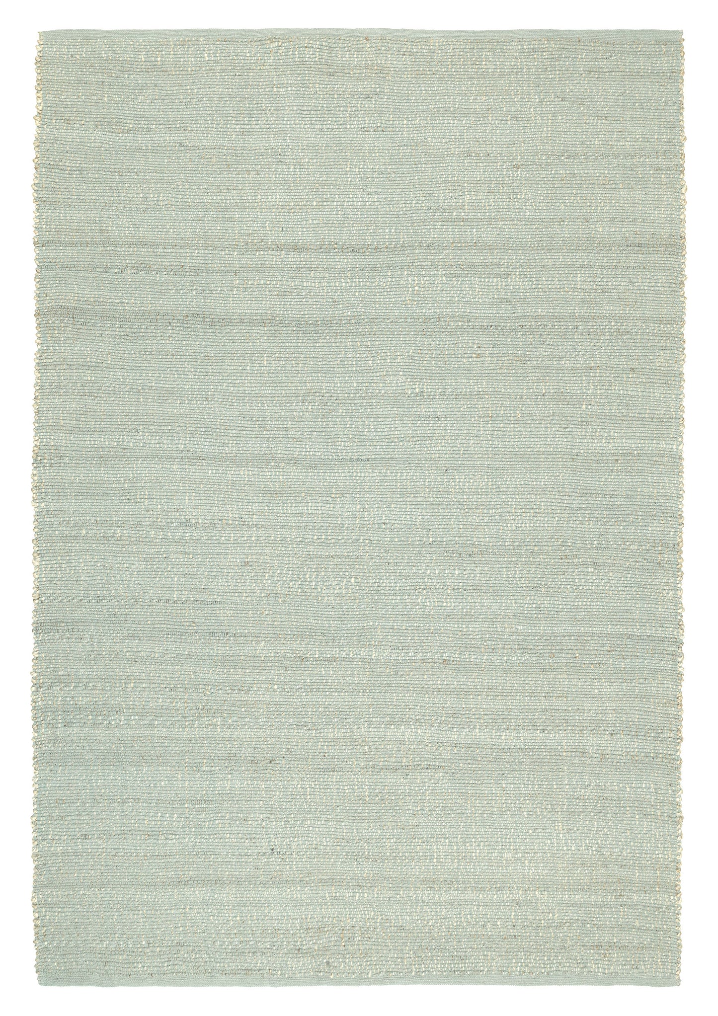 Ishani Green Flatweave Jute and Cotton Rug