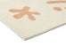 Isidore Beige and Cream Abstract Washable Rug