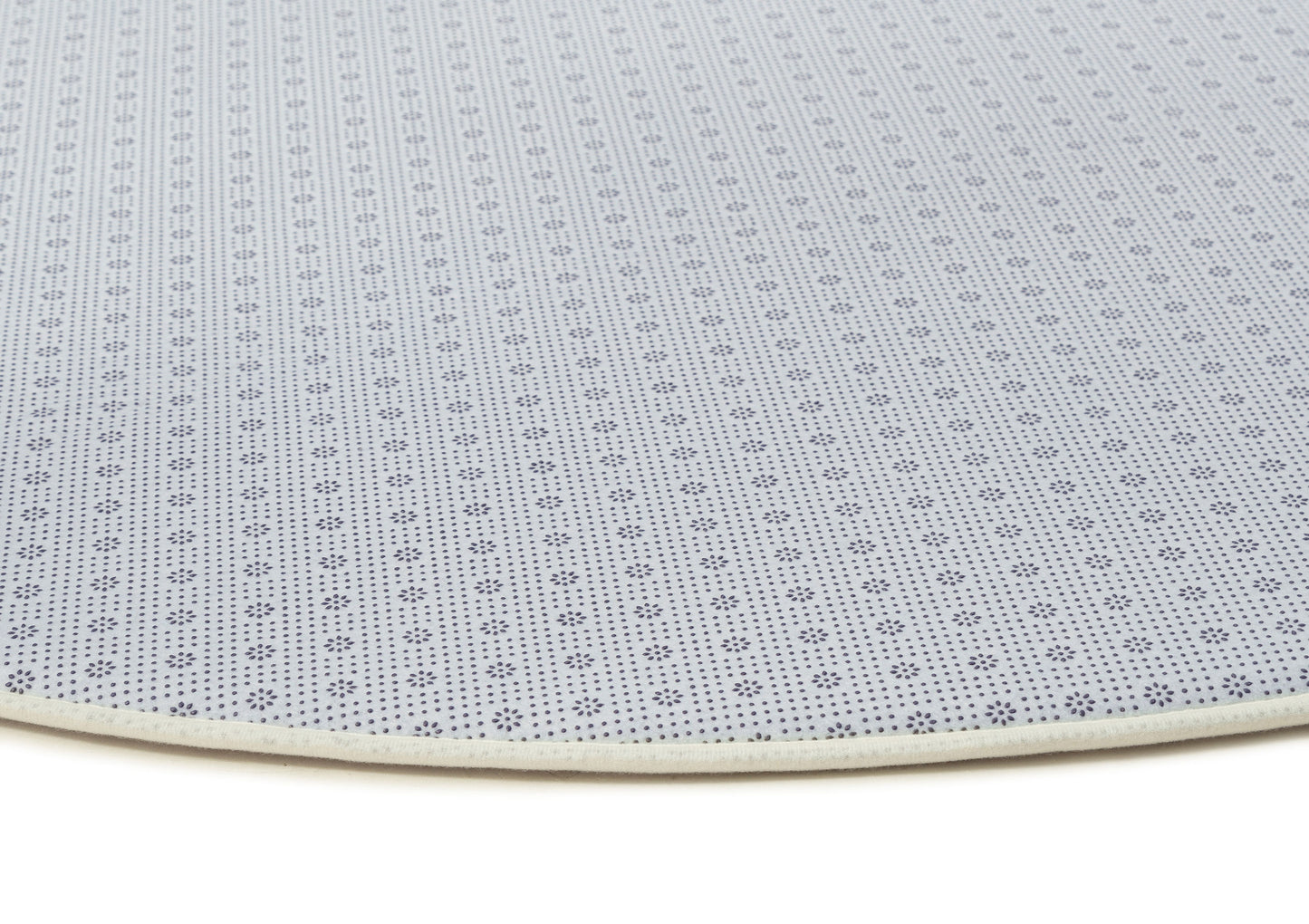 Iska Grey Plush Rollie Pollie Round Playmat